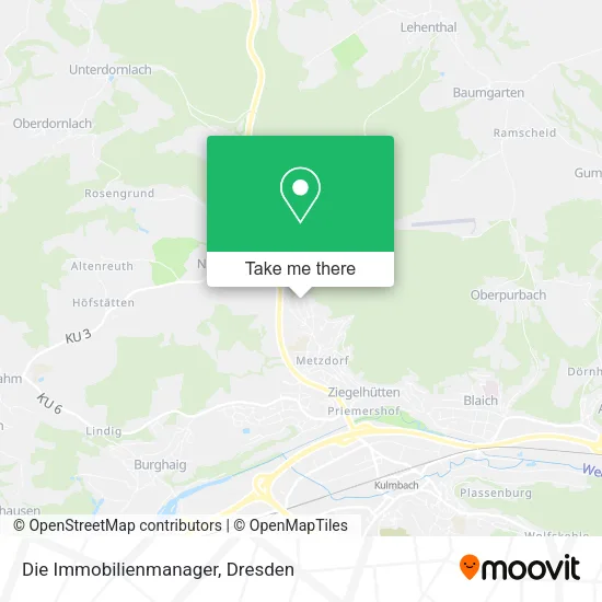 Карта Die Immobilienmanager