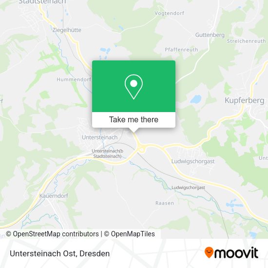 Карта Untersteinach Ost