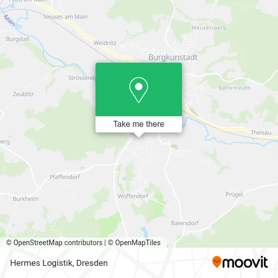 Карта Hermes Logistik