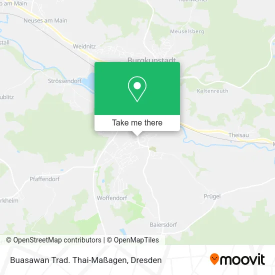 Карта Buasawan Trad. Thai-Maßagen