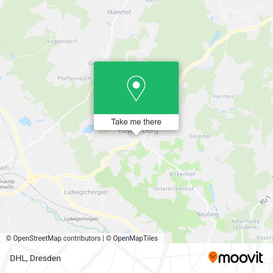 Карта DHL