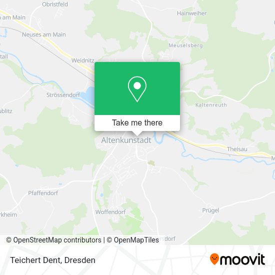 Карта Teichert Dent