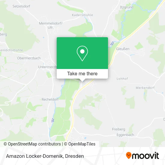 Карта Amazon Locker-Domenik