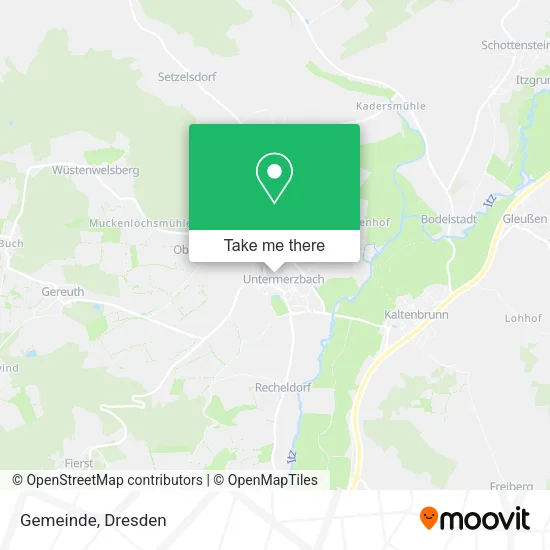 Карта Gemeinde