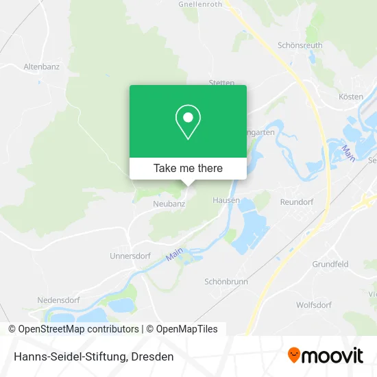 Карта Hanns-Seidel-Stiftung