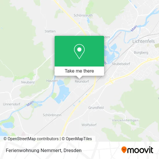 Карта Ferienwohnung Nemmert