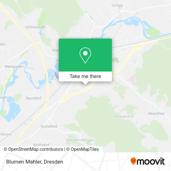 Карта Blumen Mahler