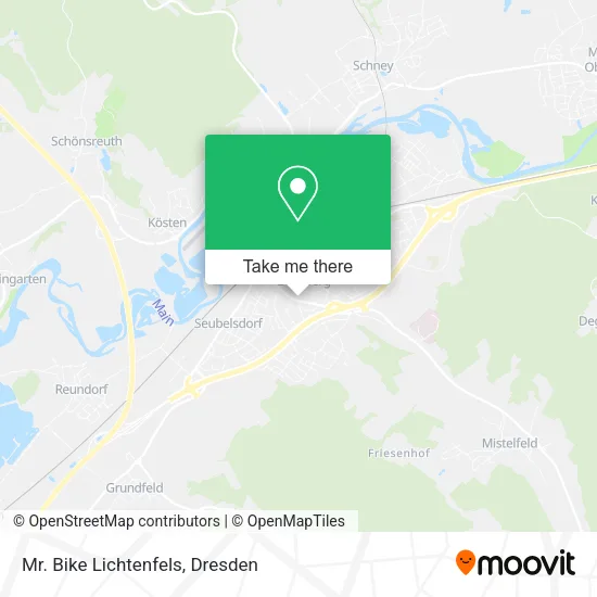 Mr. Bike Lichtenfels map