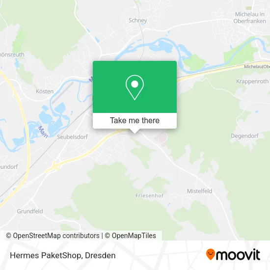 Карта Hermes PaketShop