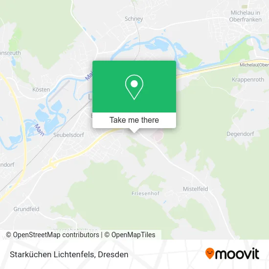 Starküchen Lichtenfels map