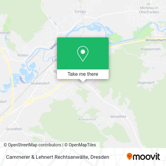 Карта Cammerer & Lehnert Rechtsanwälte