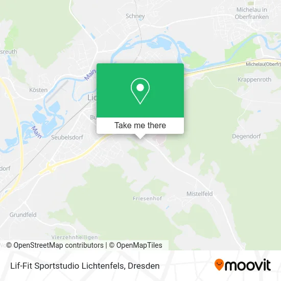 Карта Lif-Fit Sportstudio Lichtenfels