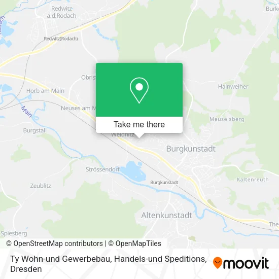 Карта Ty Wohn-und Gewerbebau, Handels-und Speditions