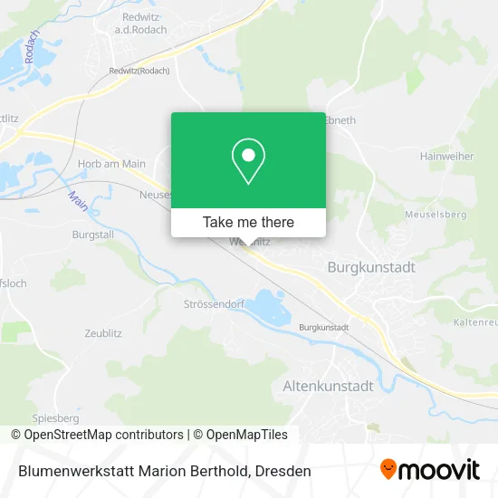 Карта Blumenwerkstatt Marion Berthold