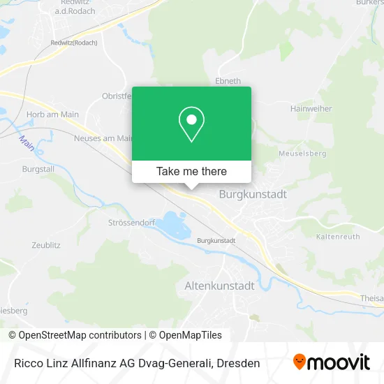 Карта Ricco Linz Allfinanz AG Dvag-Generali