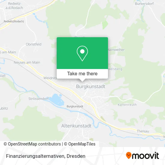 Карта Finanzierungsalternativen