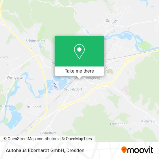 Карта Autohaus Eberhardt GmbH