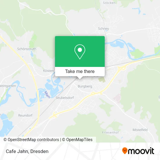 Карта Cafe Jahn