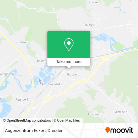 Карта Augenzentrum Eckert