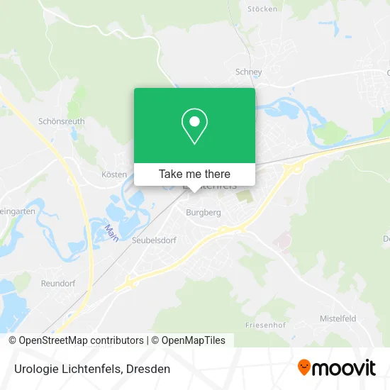Карта Urologie Lichtenfels
