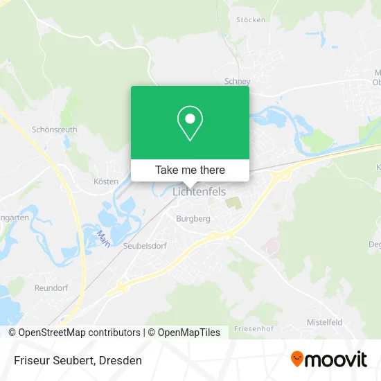 Карта Friseur Seubert