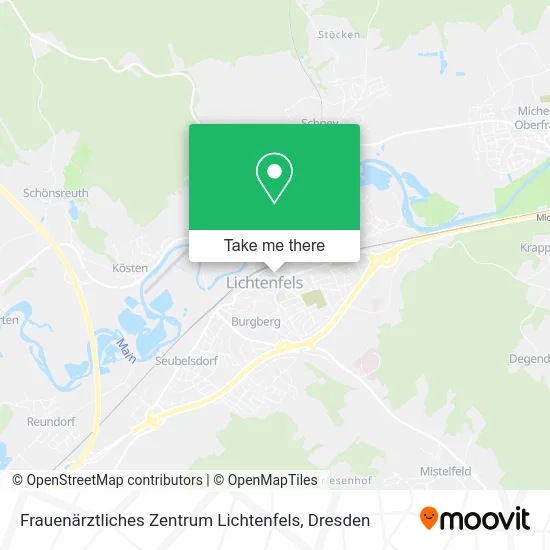 Карта Frauenärztliches Zentrum Lichtenfels