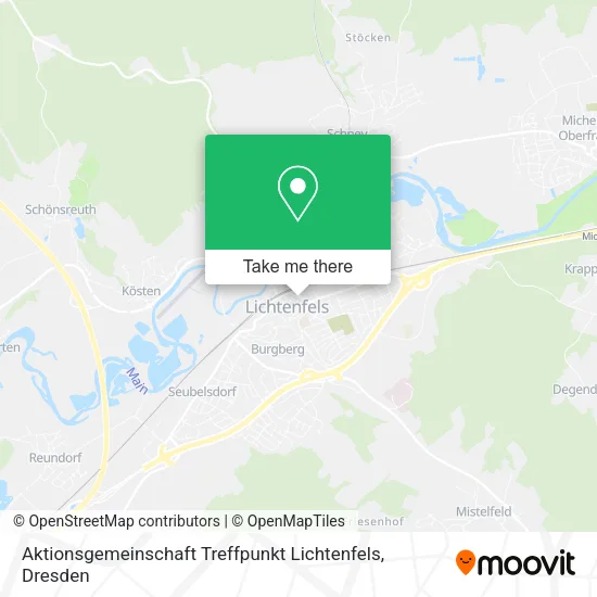 Aktionsgemeinschaft Treffpunkt Lichtenfels map