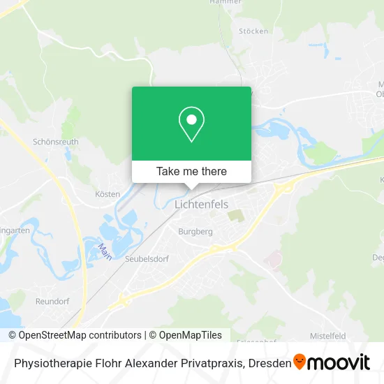 Карта Physiotherapie Flohr Alexander Privatpraxis