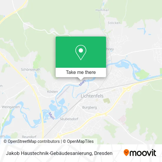 Карта Jakob Haustechnik-Gebäudesanierung