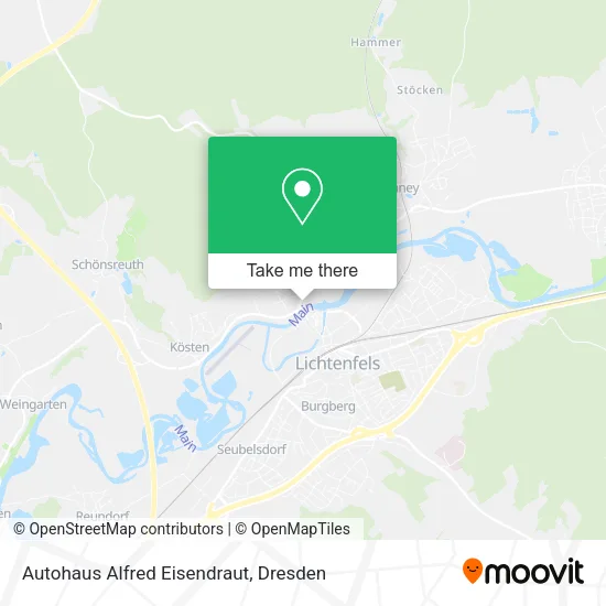 Карта Autohaus Alfred Eisendraut