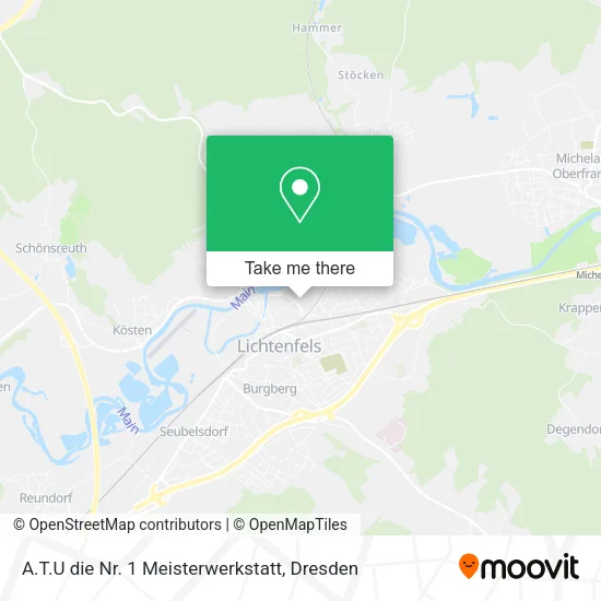 Карта A.T.U die Nr. 1 Meisterwerkstatt