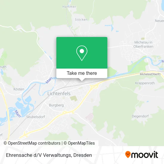 Карта Ehrensache d/V Verwaltungs