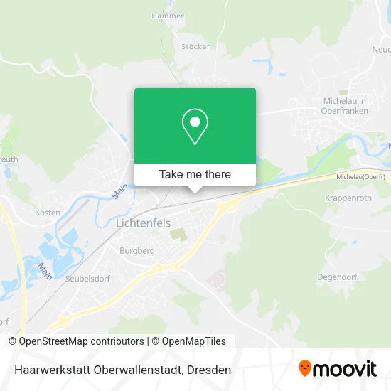 Карта Haarwerkstatt Oberwallenstadt