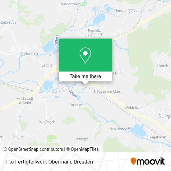 Карта Fto Fertigteilwerk Obermain
