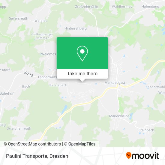 Карта Paulini Transporte