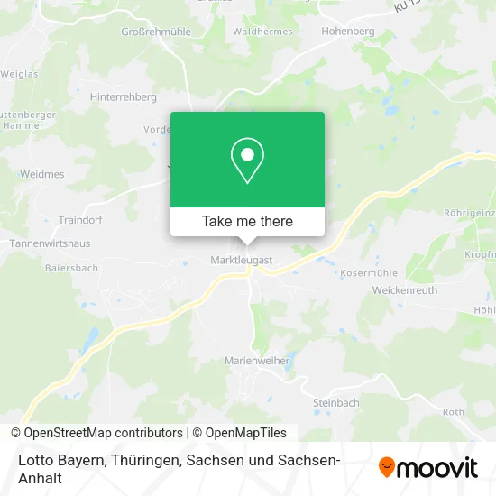 Карта Lotto Bayern