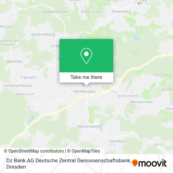 Карта Dz Bank AG Deutsche Zentral Genossenschaftsbank