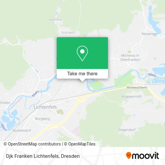 Карта Djk Franken Lichtenfels