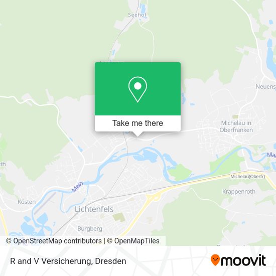Карта R and V Versicherung