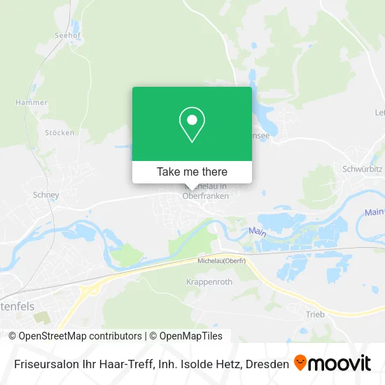 Карта Friseursalon Ihr Haar-Treff, Inh. Isolde Hetz