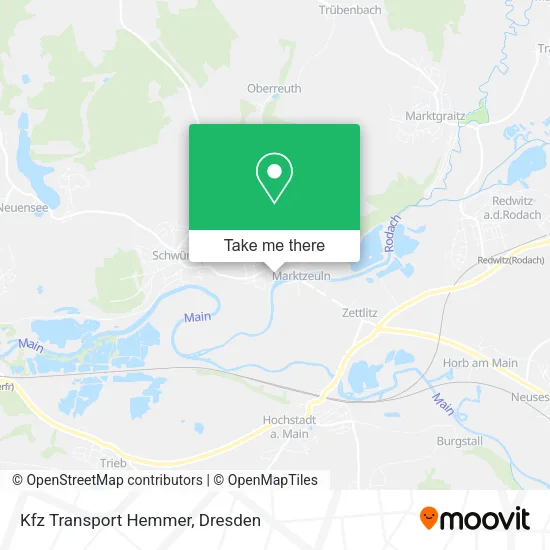 Карта Kfz Transport Hemmer