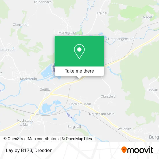 Карта Lay by B173