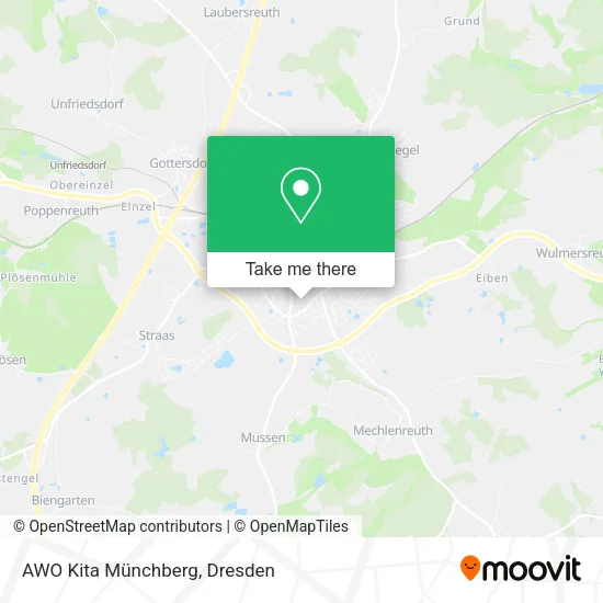 Карта AWO Kita Münchberg