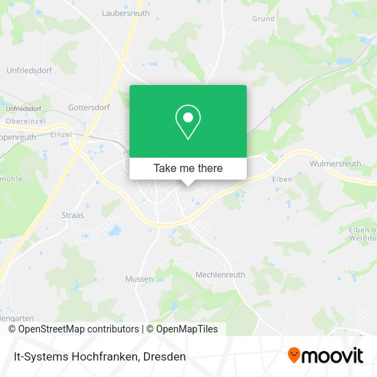 Карта It-Systems Hochfranken