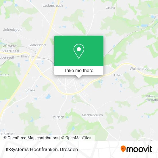 Карта It-Systems Hochfranken