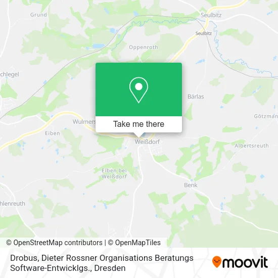 Карта Drobus, Dieter Rossner Organisations Beratungs Software-Entwicklgs.