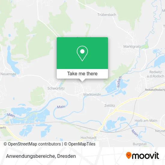 Карта Anwendungsbereiche