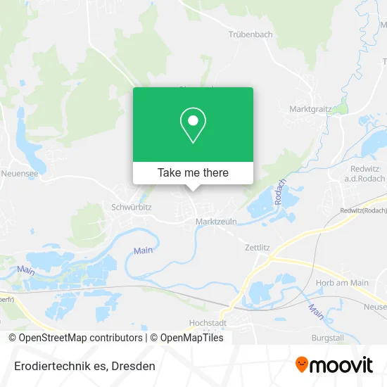 Карта Erodiertechnik es