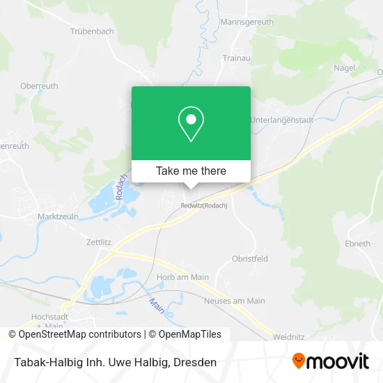 Карта Tabak-Halbig Inh. Uwe Halbig