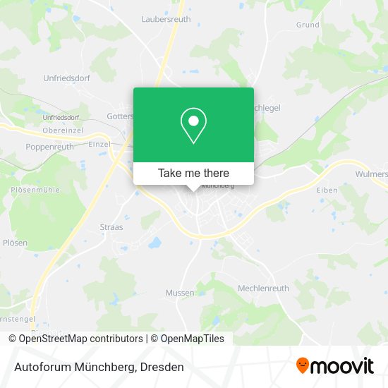 Карта Autoforum Münchberg